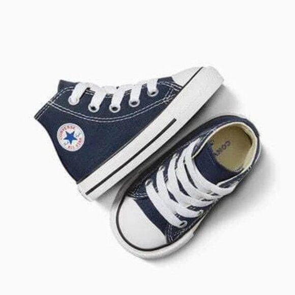 Converse Chuck Taylor Navy Black High Top - Picture 1 of 8